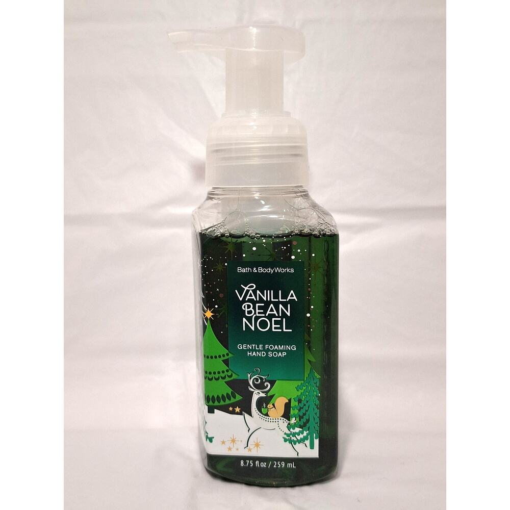 Bath & Body Works Foaming Hand Soap Vanilla Bean Noel 8.75oz